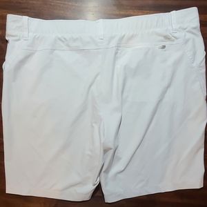 20W White Dri-fit shorts